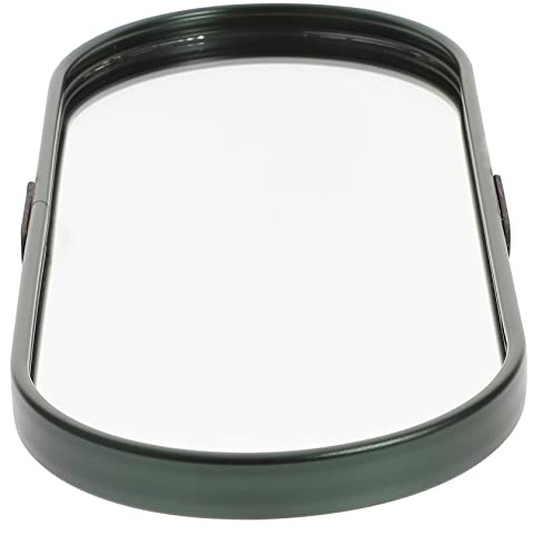 SOLUSTRE Schicke Spiegel Ablage aus Aluminium und Glas für Schminktisch und Badezimmer Eleganter Schmuckhalter und Kosmetik Organizer zur Platzsparenden Aufbewahrung