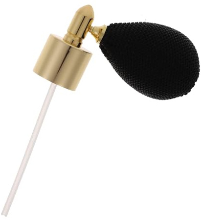 COOPHYA Spruzzino Nebulizzatore per Flacone Profumo 18 Calibro, Testa Gasbag Sostitutiva, Nebulizzazione Uniforme e Delicata, Riutilizzabile per Bagno
