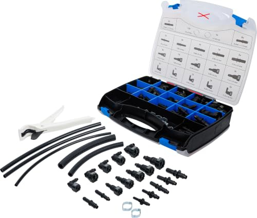 BGS 6776 | Assortiment de tuyaux et raccords en matière plastique | 95 pièces