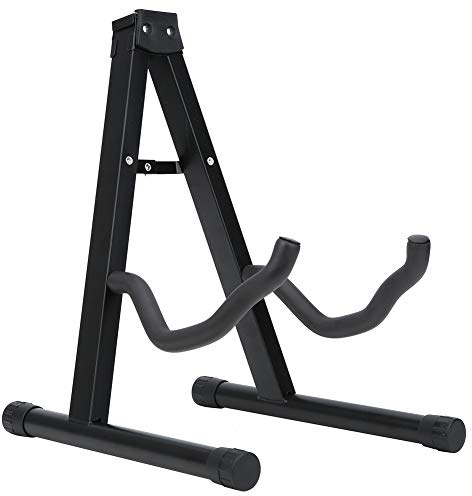 RiToEasysports Gitarrenständer faltbar, EIN Typ Bodenhalter für Bass-Ukulelen-Gitarre Zubehör Für Spielinstrumente Musikinstrumentenzubehör