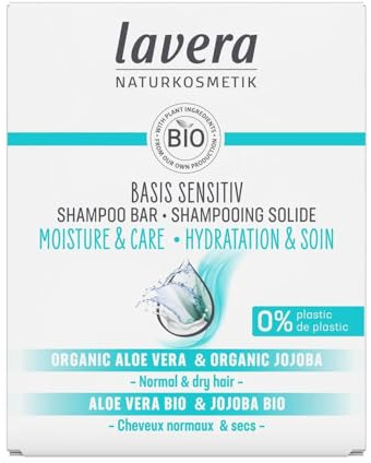 Lavera Organic Basic Sensitiv Moisture & Care Shampoo Bar 50g