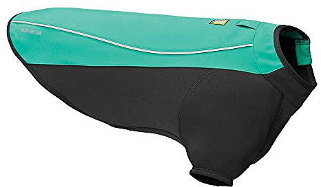 RUFFWEAR Cloud Chaser andas, vattentät, isolerad jacka för hundar, XS, Aurora Teal