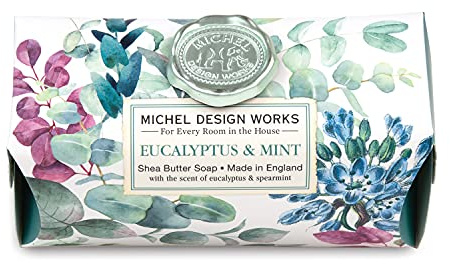 Badeseife 245 g – Eucalyptus & Mint – von MICHEL DESIGN WORKS