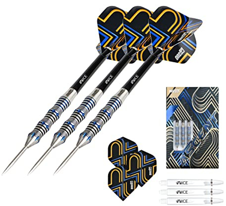 ONE80 Ascent Steeltip Darts 90% Tungsten – Erlebe präzises Werfen, herausragende Kontrolle und Premium-Qualität für ambitionierte Dartspieler Steeldarts Dartpfeile