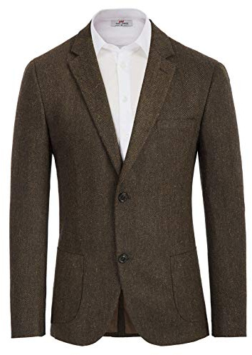 PJ PAUL JONES Sakko - Blazer da uomo, Regular Fit, British, 2 bottoni, moderno, per affari, M