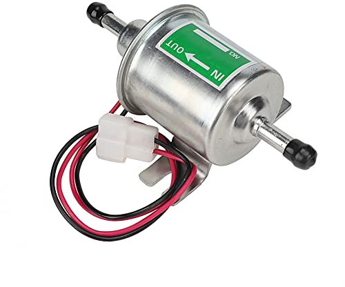 Bomba De Universal 24V Para Coches Camiones Y Barcos Bomba Eléctrica De Fuel Con Filtro En Línea Compatible Con Gasolina Y Reemplazo Duradero Y Eficiente