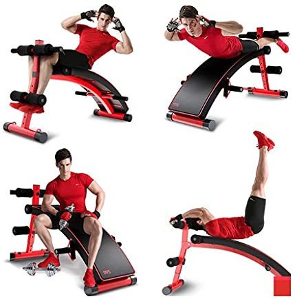 Hantelbank, Fitnessstudio, Hantelbank, verstellbare Bänke, Hantelhocker, Bauchmuskelbrett, verlängert, verbreitert, dick, Sit-Ups, Fitnessgeräte, Sit-Up-Brett (Farbe: Schwarz, Größe: 160 36)
