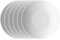 Thomas Loft by Rosenthal - Set di 6 piatti da colazione, 22 cm, senza tempo, moderni, in porcellana, effetto rilievo, perfettamente combinabili