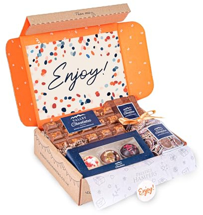 Chocolate Celebration Postal - Letterbox Gift - Sweet Hamper - Birthday Present - Chocolate Lovers - Birthday Hamper - Chocolates Hamper - Postal Gift