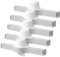 VBKITW 5 Pièces Distributeur de collations, Longueur 8cm Clip Fermeture Sachet en Plastique pour Les Biscuits Au Café Et Aux Noix, Clip pour sachets