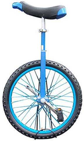 LoJax Trainer-Einrad für Kinder/Erwachsene, 14/16/18/20-Zoll-Rad-Einrad für große Menschen, Einsteiger-Einsteiger-Einrad, Kinder-Erwachsene-Outdoor-Sportarten, Blau (Blau 16)