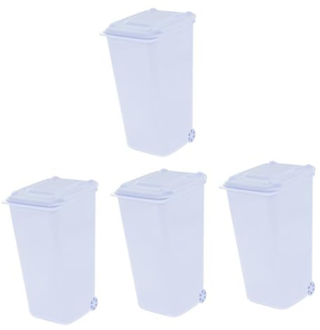 STOBOK 4stücke Mini Tischmülleimer Mit Stifthalter Multifunktionale Desktop Abfalltonne Für Büro Schlafzimmer Und Badezimmer Robuste Und Stilvolle Aufbewahrungslösung