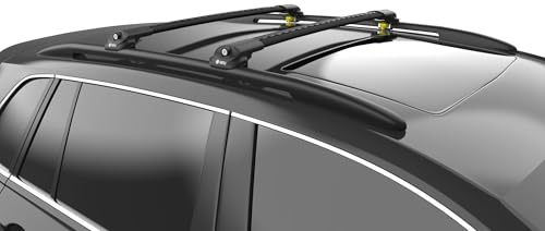 TURTLE kompatibel mit Volkswagen Sharan (7N) 2010-2024 Air1 Dachträger | SCHWARZ