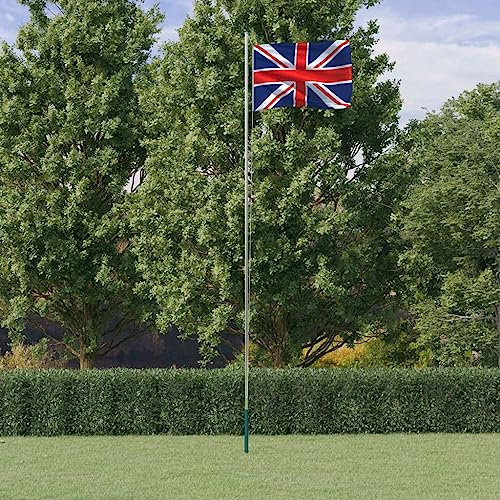 Dieser Artikel: Flagge und Stange aus Aluminium, 6,23 m