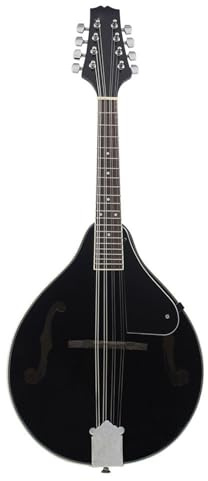 Anfänger Mandoline-Instrument Tibetisches Volksinstrument Mandoline Achtsaitiges Gitarreninstrument Mandoline(Black)