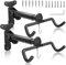 WELDUN Bike Wall Mount, Bicycle Holder, Foldable Bike Rack, Adjustable Distance, with Helmet Hook, Bike Storage Rack for Garage and Indoor(2 Pack)