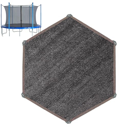 Sunshade Canopy Awning For Trampoline - Canopy Awning Trampolines Sun Protection | Trampoline Sun Shade Cover | Waterproof Foldable Sunblock Shade Cloth For Patio Backyard Garden Trampoline Roof