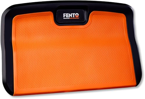 FENTO BOARD M2 Knieschützer ergonomisch – Kniebrett mit Magnet-Ablage für Arbeit, Baustelle & Gartenarbeit – mobile Knieunterlage rutschfest & stoßdämpfend