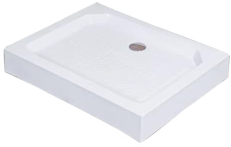 Outdoor Camping Shower Base Portable Home Shower Enclosure Non-slip Textured Surface Suitable For RVs, Travel Trailers, Indoor Use, Wall Corners(35.4x47.2x5.5in)