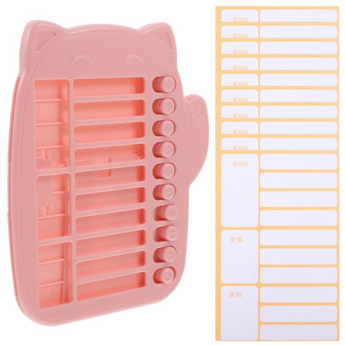 Ciieeo Tabella Promemoria Fai da Te, Bacheca delle Faccende Scolastiche in Plastica Resistente, Tabella degli Orari delle Lezioni Premi Educativi per Adolescenti