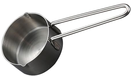 PACKOVE Misurino in Acciaio Inox 60ml Set da 1 Pezzo, Cucchiaio Dosatore per Caffè, Latte in Polvere e Spezie, Strumento di Misura per Cucina e Preparazione Dolci