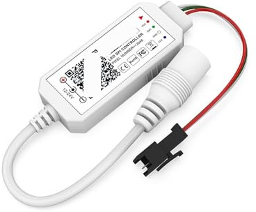 Controlador LED de luz mágica con control de voz, atenuación de temperatura de color, tira de luz dinámica, controlador LED, atenuador LED(Magiclightwithcontroller)