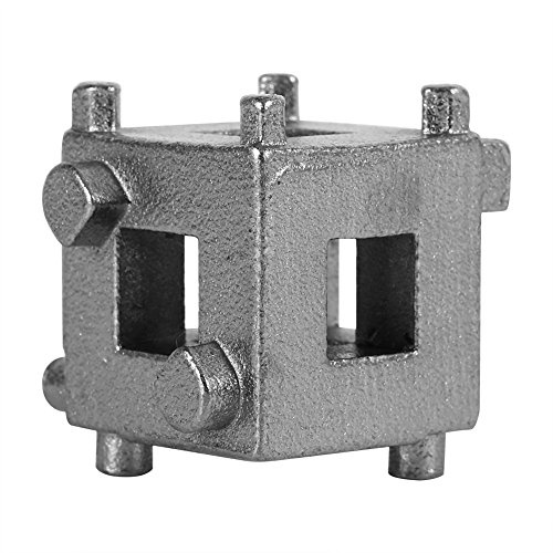 OEBUAFI Herramienta Retractora de Pistón de Freno, Cubo Adaptador para Pinza con Accionamiento de 3/8 Pulgadas para Carraca for Vehículos Universales de Freno de Disco en 4 Ruedas