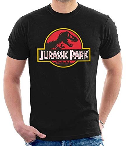 Jurassic Park Klassisk logotyp herr T-shirt