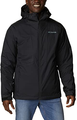 Columbia Hombre Chaqueta De Invierno 3 En 1, Black, XXL