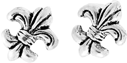 WINDALF Bohemia Vintage Ohrstecker FLEUR DE LIS Ø 0.5 cm