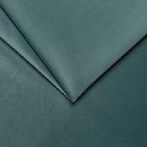 PINaPIN Möbelstoff Wasserdichtes Velours Polstermaterial Polstermöbel Polyesterstoff Polyester Stoffe meterware zum Betten, Freizeit-Sets, Möbelbezüge, Möbelpolsterei 100 x 145 cm (Dunkelminzgrün)