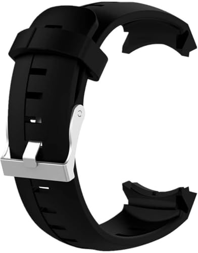 INF Armband kompatibel für Suunto Spartan Ultra Silikon Schwarz Sport Ersatzarmband