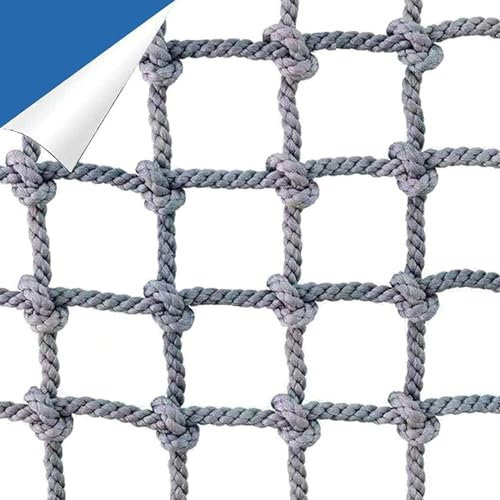 MOZ4dxy Climbing Net, Indoor Gym Net, Rope Net Climbing Cargo Net Playground Hammock Tree House Toys(1 * 3m(3.3 * 9.9ft))