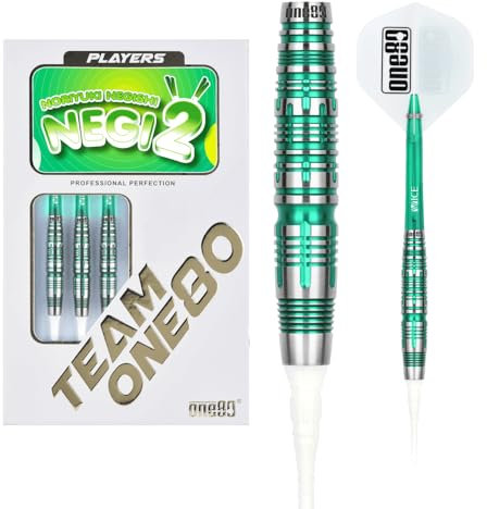 ONE80 Noriyuki Negeshi V2 Green 90% Softdarts