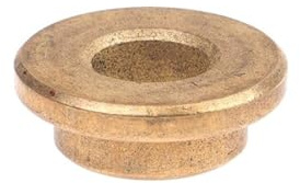 Bushing Bearing,5pcs Small Pure Copper Bushing Shaft, Brass Flange Shafting Sleeve for DIY Model Accessories(6 * 8 * 4 * 12 * 1mm)(3 * 5 * 3.6 * 7 * 0.6mm)