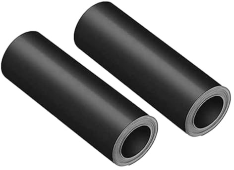 Black Magnetic Fireplace Vent Cover 2pcs Magnetic Rubber