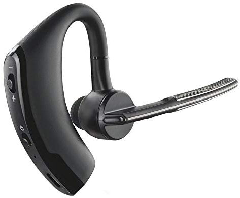 Oreillette Bluetooth pour HTC 10 Smartphone Intra-auriculaire sans Fil Son Main Libre Universel Business (Noir)