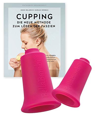 BellaBambi FASZIO® Cupping-Set PINK mit Buch Schröpfen Reha