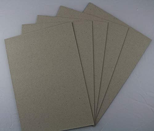 100 Stück Buchbinderpappe Graukarton Format DIN A3 (297 x 420 mm) 2,0mm starke Graupappe Sonderformate des Kartons ist auf Anfrage möglich