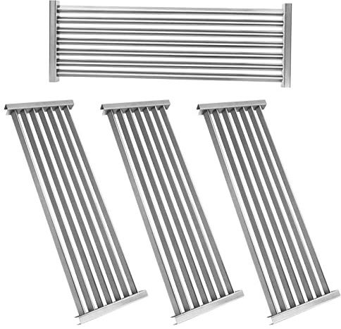 Grillroste aus Edelstahl, 50,2 cm, Ersatzteile für Chargriller 5050, 5072, 5252, 5650, 9020 Gasgrill-Modelle, 4 Stück, Ersatz-Grillteile