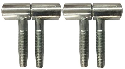 bricoleva.it Bisagras Anuba para puertas y ventanas de madera, juego de 2 piezas macho + hembra
