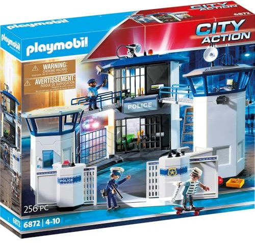 PLAYMOBIL® City Life Polizei-Kommandozentrale mit Gefängnis 6872