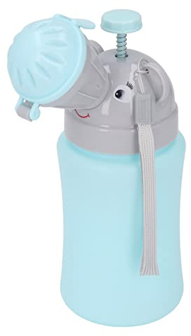 Tasse d'urinoir pour bébé, Coupe d'entraînement Ergonomique pour Enfants en PP Portable Résistant aux Chutes pour les Urgences (Bleu pour garçon