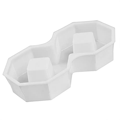 GSJNHY Formen für Pflastersteine DIY. Quadratischer Gartenpfad Beton Kunststoff Ziegelform Pflaster Propylen Pflaster Walkway 40x20x8cm Gartengebäude Zubehör
