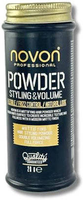 Cera en polvo para peinar textura y volumen