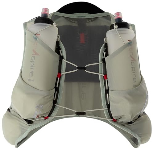 UltrAspire Bronco Gilet de course léger Sauge du désert Taille L 86,4 à 106,7 cm avec flasques souples