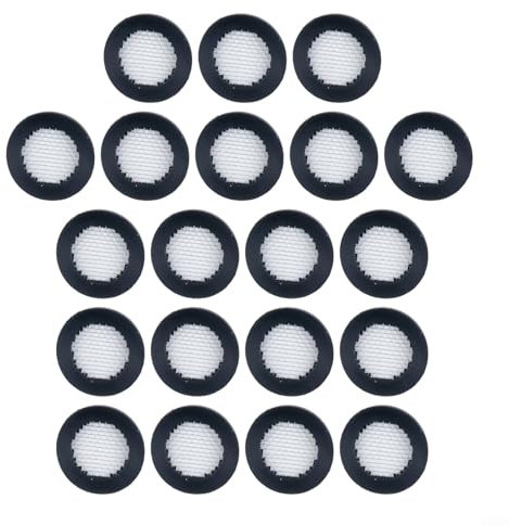 Lot de 20 joints en acier inoxydable pour pommeau de douche et robinets