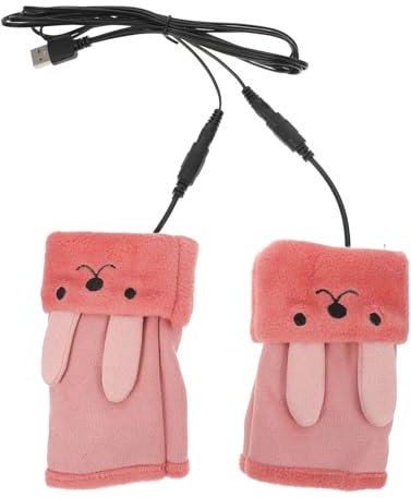 Milisten Heizbare Handschuhe Winterhandschuhe Elektrische Handschuhe Kaschmirhandschuhe Laptophandschuhe Beheizte Für Outdoor-Sport Skifahren Radfahren Warme