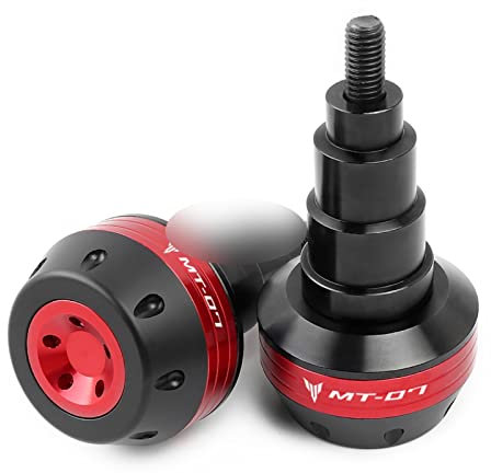 SOFBO Sturzpads Motorrad Für Y┐amaha MT-07 MT-09 MT 07 MT 09 2014-2022 MT07/MT09 Motorrad CNC Aluminium Sturzpads Crash Falling Protector(Red,MT07)