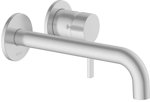 KEUCO PLAN blue Einhebel-Waschtischmischer UP-Montage, Ausladung 225mm, 53916171201, Farbe: Aluminium-finish